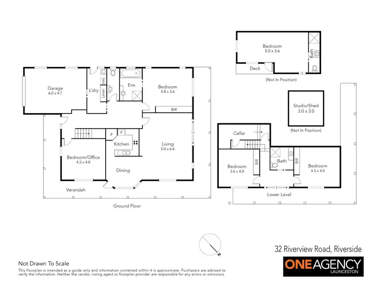 Floorplan of Homely house listing, 32 Riverview Road, Riverside TAS 7250