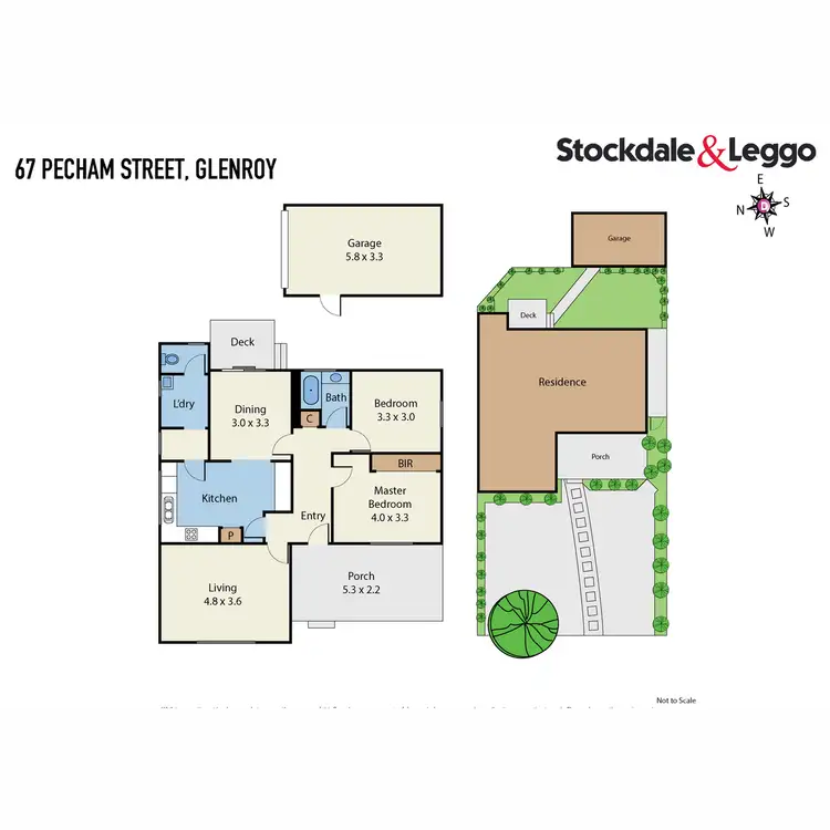 Floorplan of Homely house listing, 67 Pecham Street, Glenroy VIC 3046