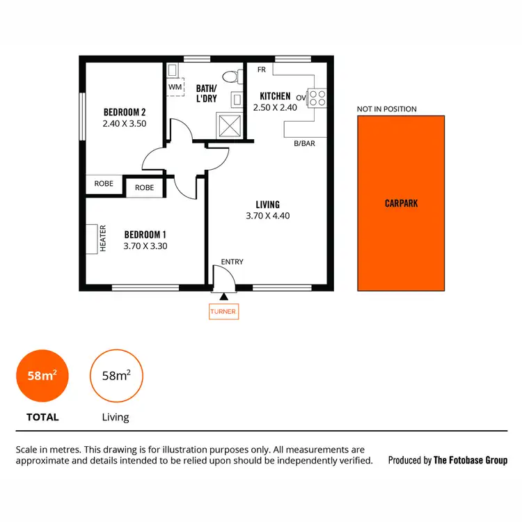 Floorplan of Homely unit listing, 10/248 Military Road, Semaphore SA 5019
