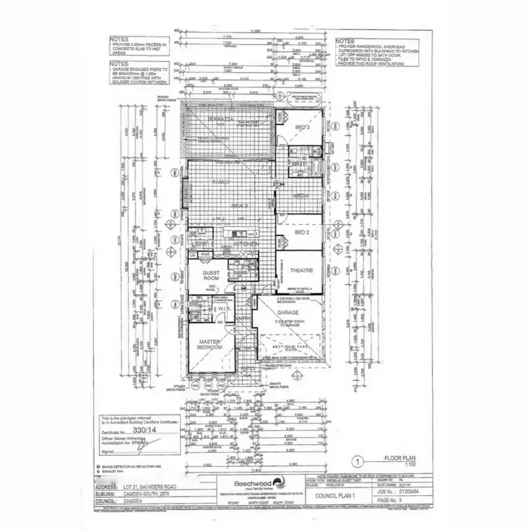 Floorplan of Homely house listing, 6 Saunders Road, Camden South NSW 2570