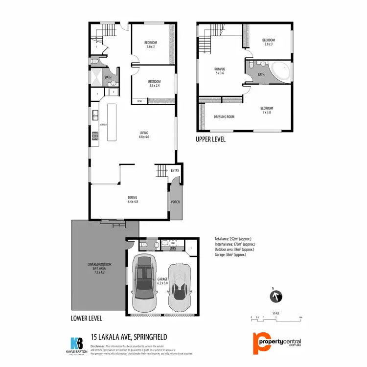 Floorplan of Homely house listing, 15 Lakala Avenue, Springfield NSW 2250