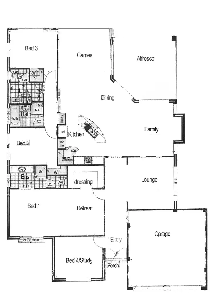 Floorplan of Homely house listing, 13 Kyle Way, Canning Vale WA 6155
