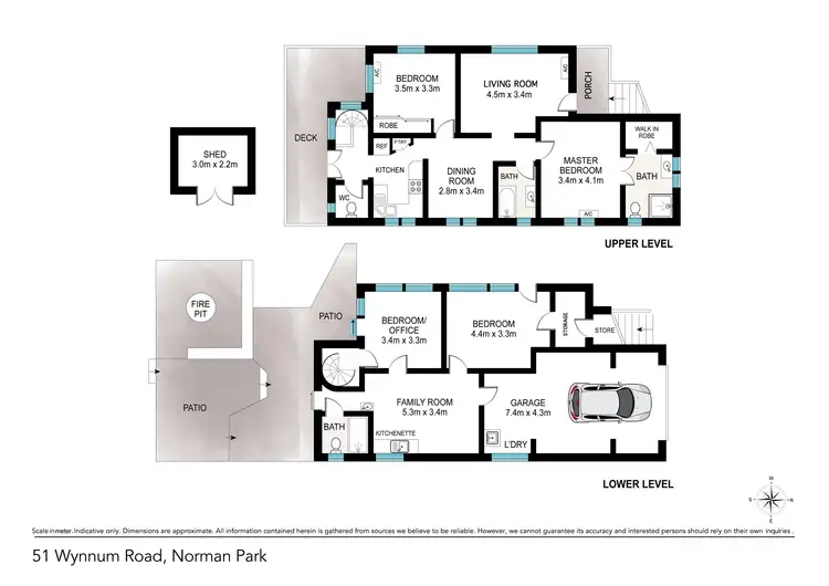 Floorplan of Homely house listing, 51 Wynnum Road, Norman Park QLD 4170