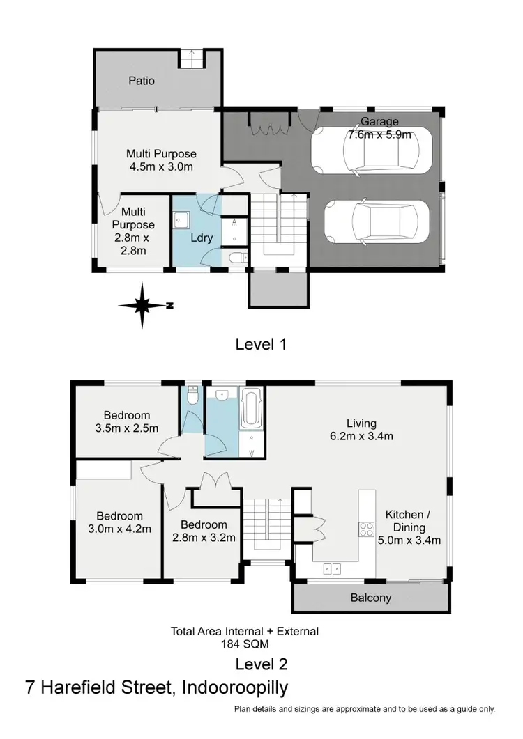 Floorplan of Homely house listing, 7 Harefield Street, Indooroopilly QLD 4068