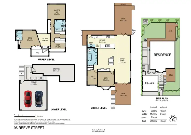 Floorplan of Homely house listing, 96 Reeve Street, Clayfield QLD 4011