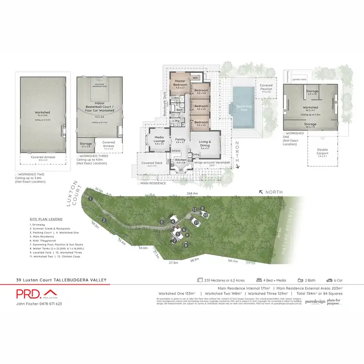 Floorplan of Homely house listing, 39 Luxton Court, Tallebudgera Valley QLD 4228