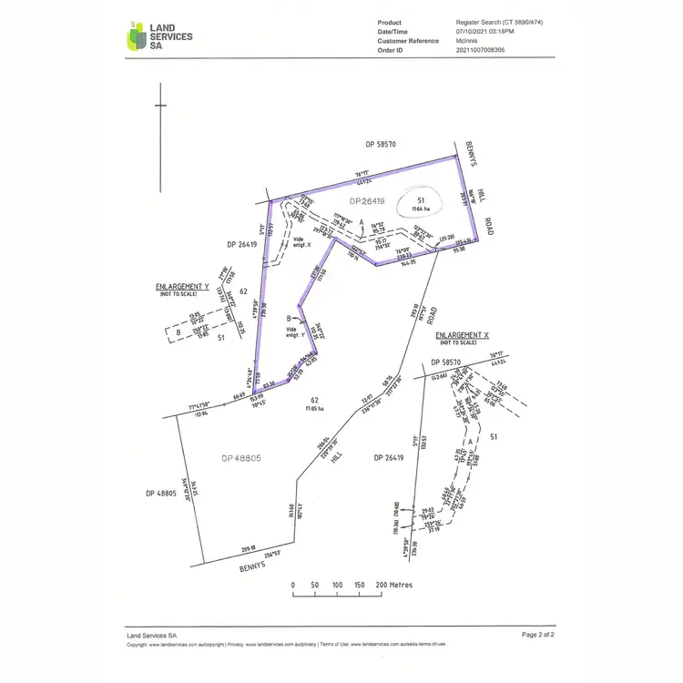 Floorplan of Homely house listing, 162 Bennys Hill Road, Clare SA 5453