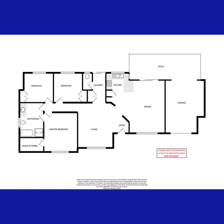 Floorplan of Homely villa listing, 6/10 Leslie Street, Cannington WA 6107