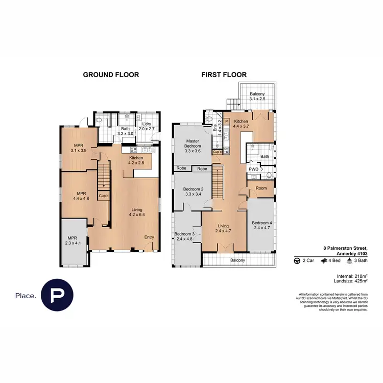 Floorplan of Homely house listing, 8 Palmerston Street, Annerley QLD 4103