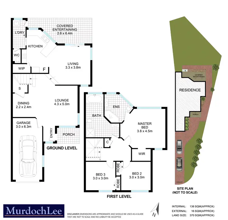 Floorplan of Homely semi-detached listing, 36B Dalkeith Road, Cherrybrook NSW 2126