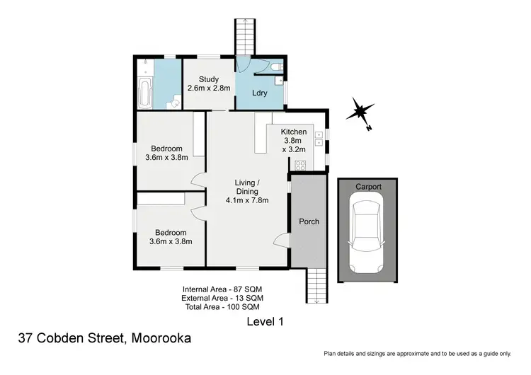 Floorplan of Homely house listing, 37 Cobden Street, Moorooka QLD 4105