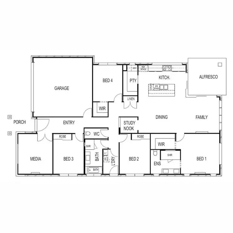 Floorplan of Homely house listing, 17 Miriam Street, Karalee QLD 4306