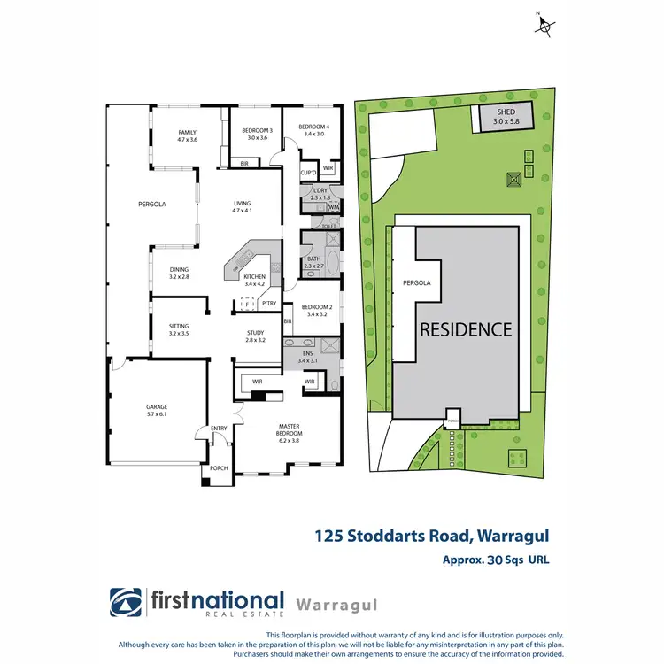 Floorplan of Homely house listing, 125 Stoddarts Road, Warragul VIC 3820