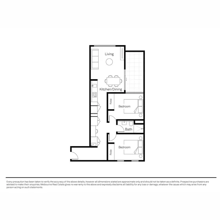 Floorplan of Homely apartment listing, 103/36 Lynch Street, Hawthorn VIC 3122