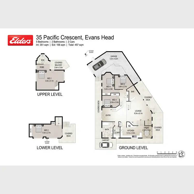 Floorplan of Homely house listing, 35 Pacific Crescent, Evans Head NSW 2473