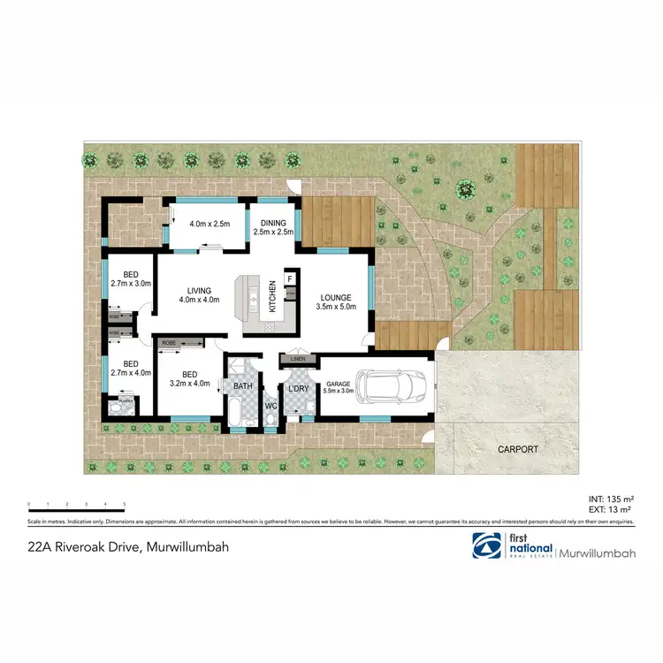 Floorplan of Homely house listing, 22A Riveroak Drive, Murwillumbah NSW 2484