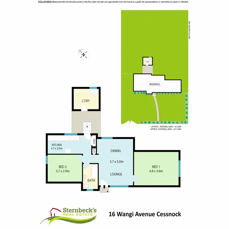 Floorplan of Homely house listing, 16 Wangi Avenue, Cessnock NSW 2325
