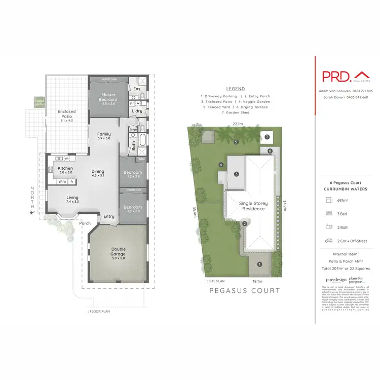 Floorplan of Homely house listing, 6 Pegasus Court, Currumbin Waters QLD 4223