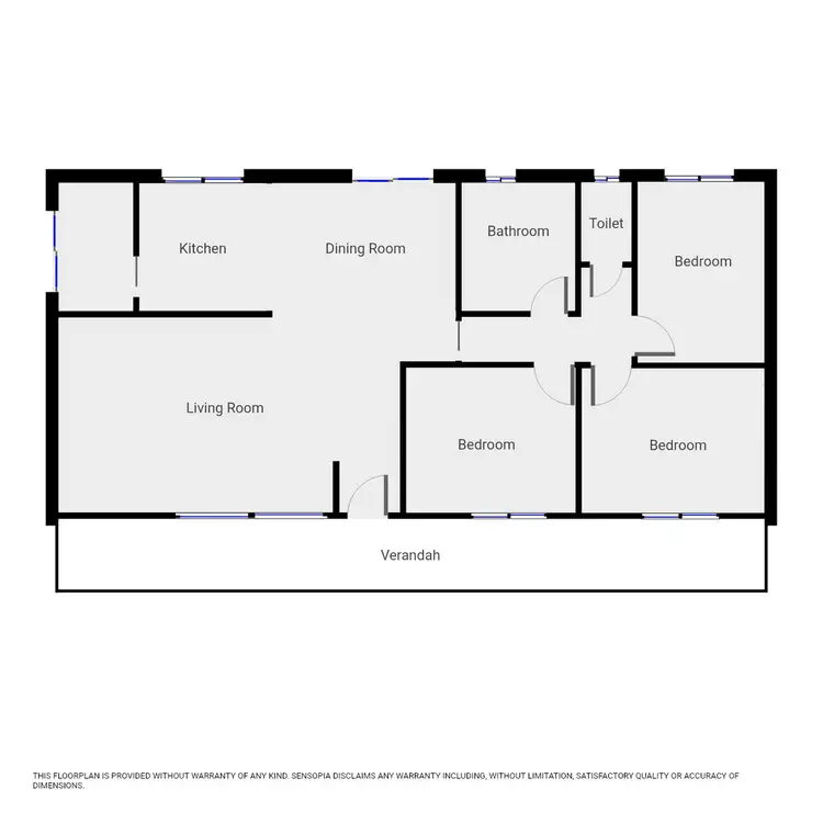 Floorplan of Homely house listing, 179 Baynes Street, Dennington VIC 3280