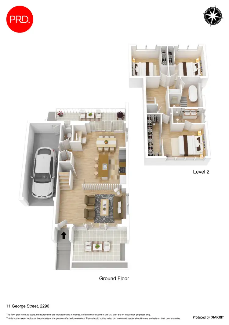 Floorplan of Homely house listing, 11 George Street, Islington NSW 2296