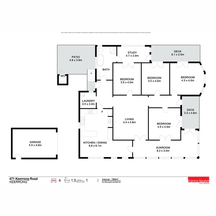 Floorplan of Homely house listing, 471 Keerrong Road, Keerrong NSW 2480