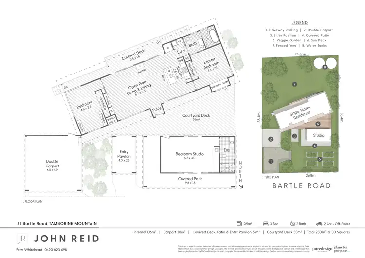 Floorplan of Homely house listing, 61 Bartle Road, Tamborine Mountain QLD 4272