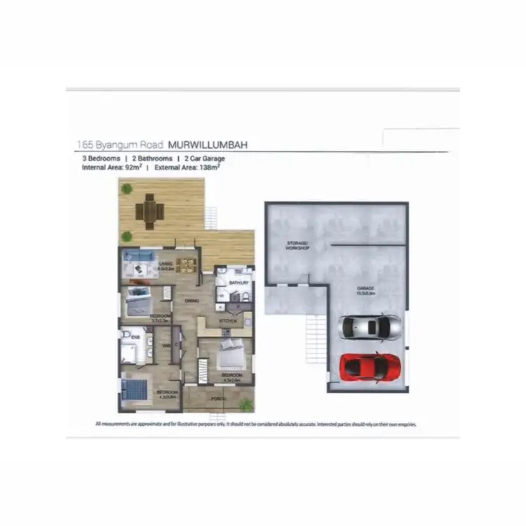 Floorplan of Homely house listing, 165 Byangum Road, Murwillumbah NSW 2484