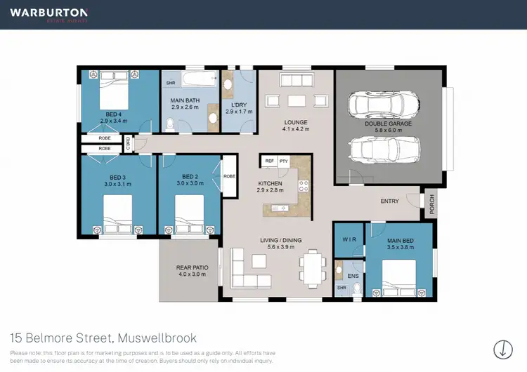 Floorplan of Homely house listing, 15 Belmore Street, Muswellbrook NSW 2333