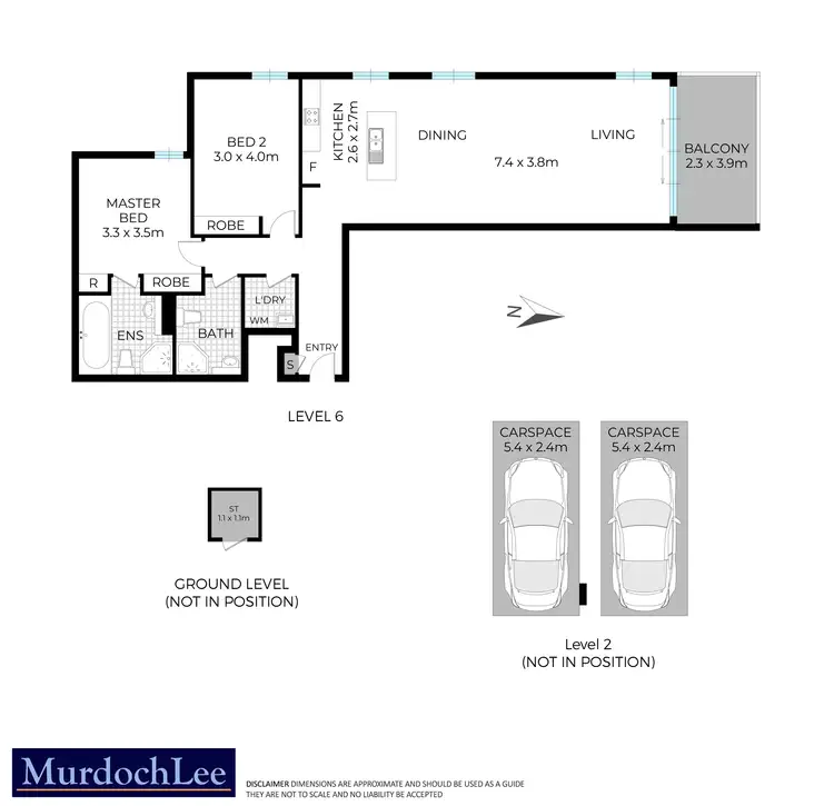 Floorplan of Homely apartment listing, 631/3 Mcintyre Street, Gordon NSW 2072