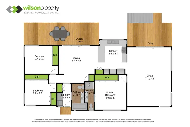 Floorplan of Homely house listing, 3 Gathercole Drive, Traralgon VIC 3844