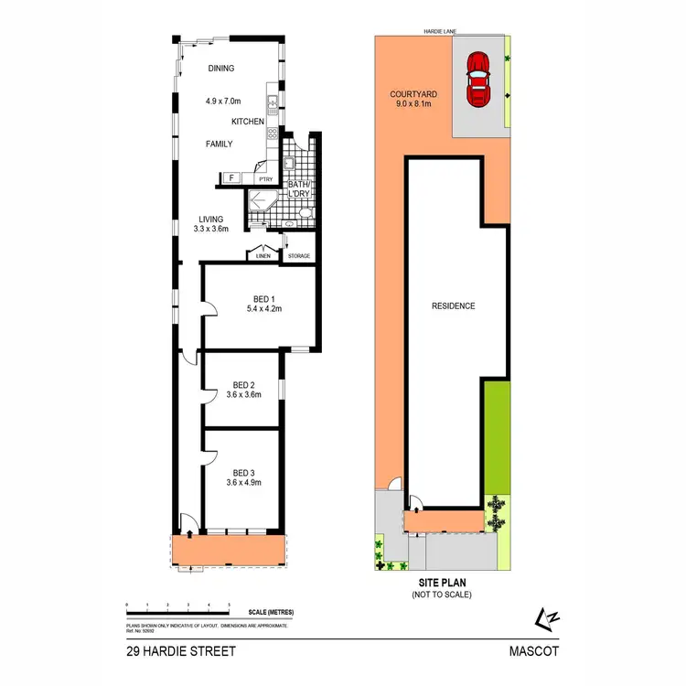 Floorplan of Homely house listing, 29 Hardie Street, Mascot NSW 2020
