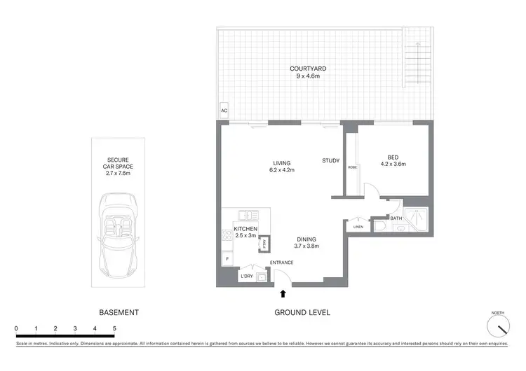 Floorplan of Homely apartment listing, 403/66 Bowman Street, Pyrmont NSW 2009