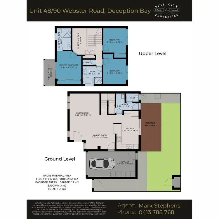 Floorplan of Homely townhouse listing, 48/90 Webster Road, Deception Bay QLD 4508
