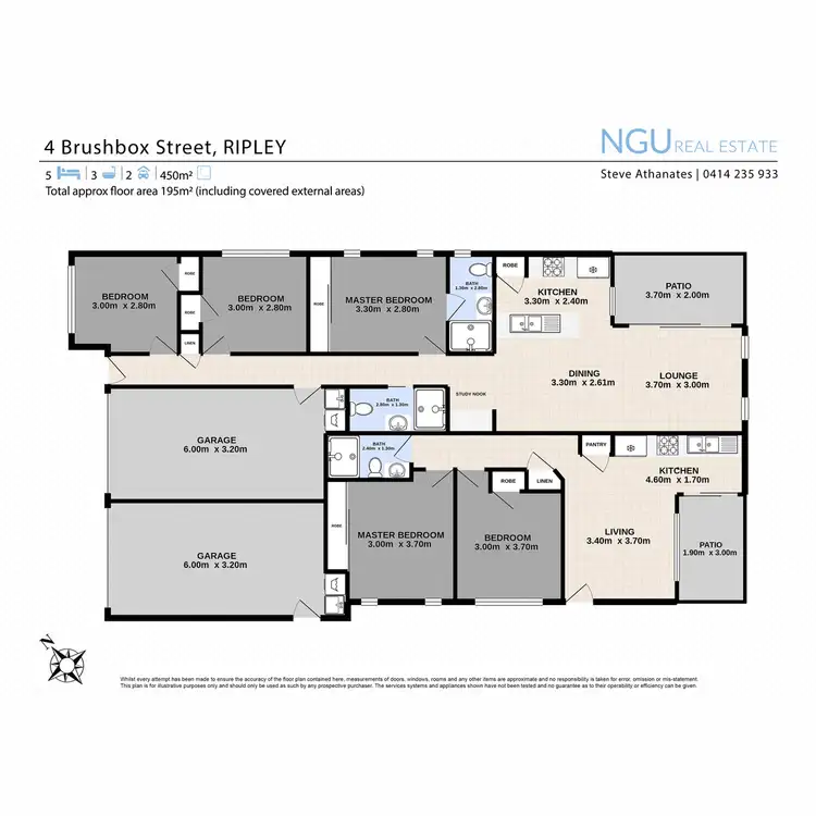 Floorplan of Homely house listing, 4 Brushbox Street, Ripley QLD 4306