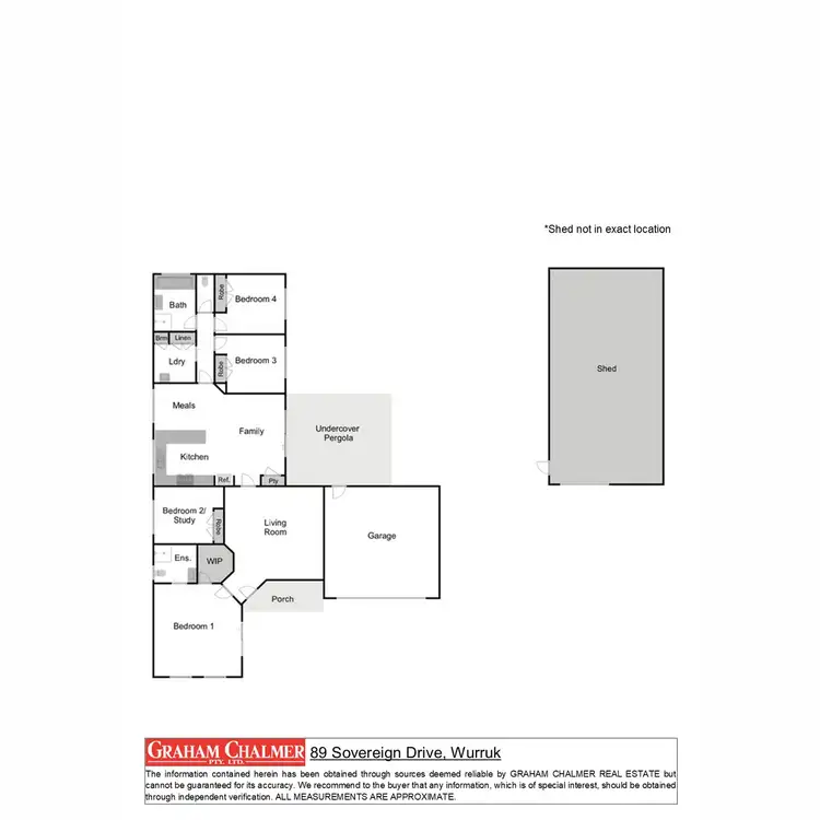 Floorplan of Homely house listing, 89 Sovereign Drive, Wurruk VIC 3850