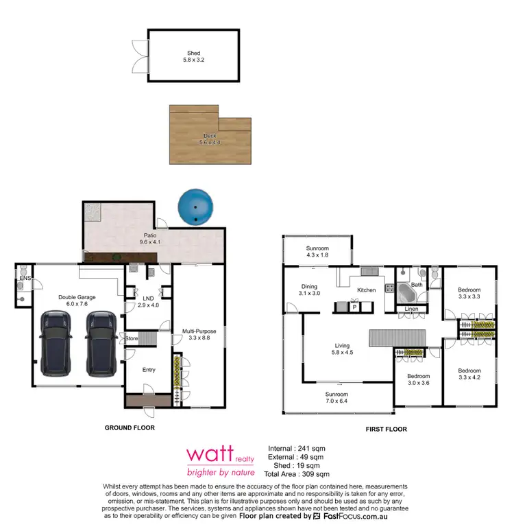 Floorplan of Homely house listing, 34 Graymond Street, Chermside West QLD 4032