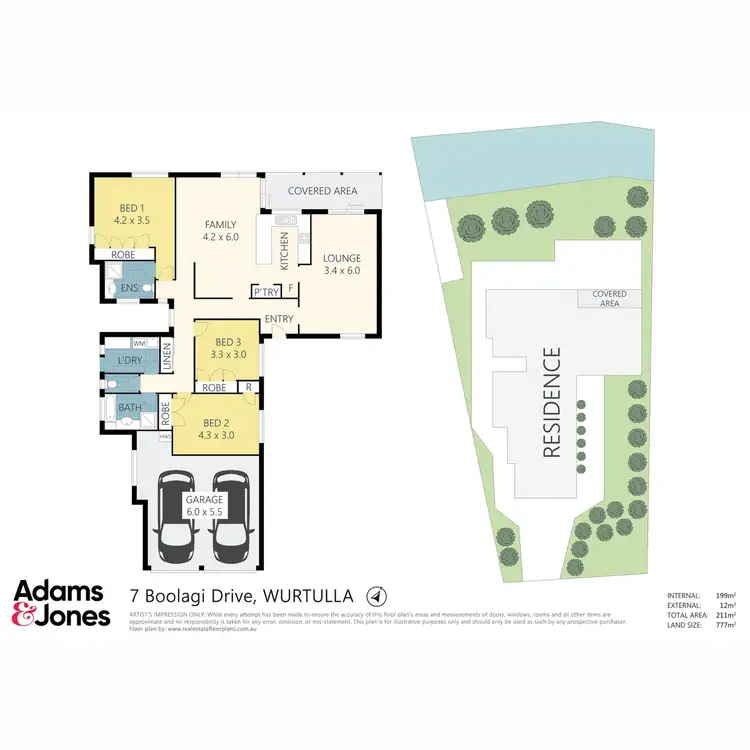 Floorplan of Homely house listing, 7 Boolagi Drive, Wurtulla QLD 4575