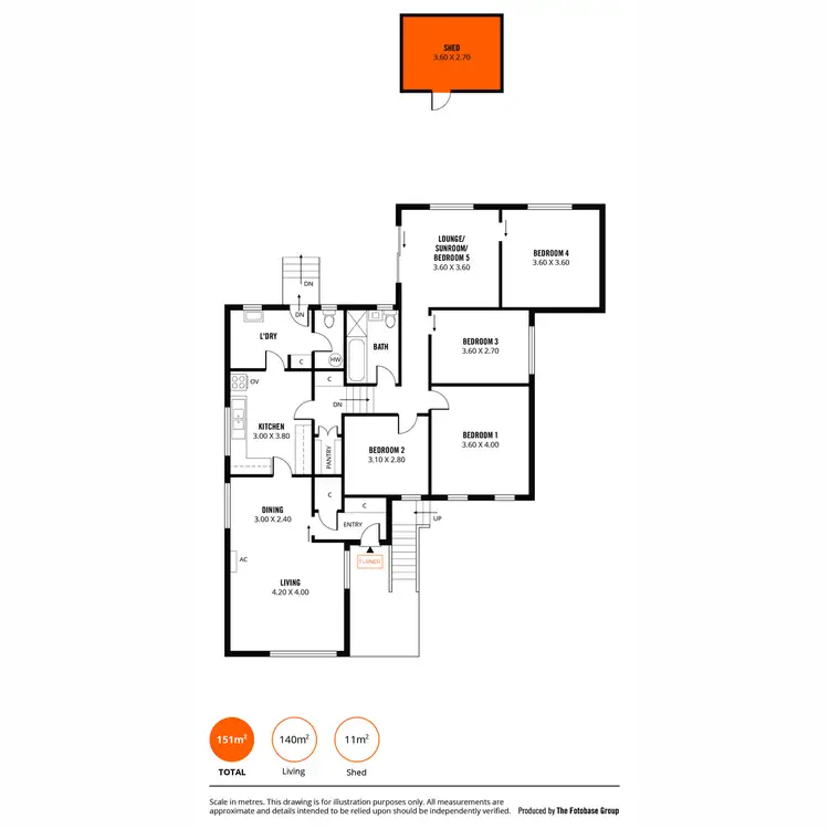 Floorplan of Homely house listing, 8 Cocking Road, Christies Beach SA 5165