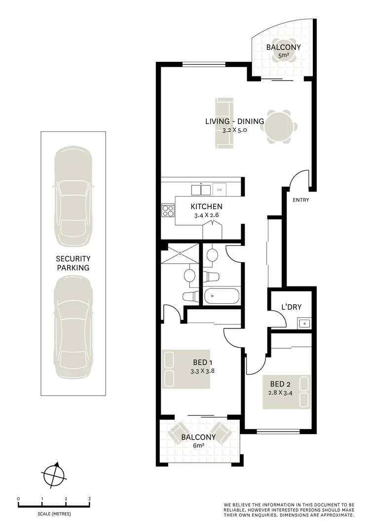 Floorplan of Homely apartment listing, 28/46-58 Belmont Street, Alexandria NSW 2015