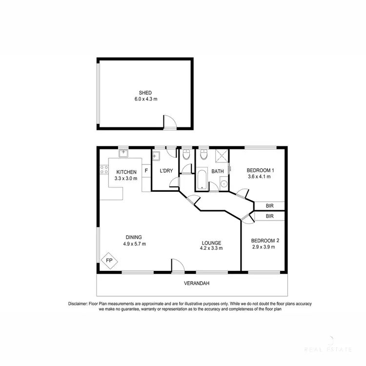 Floorplan of Homely house listing, Address available on request