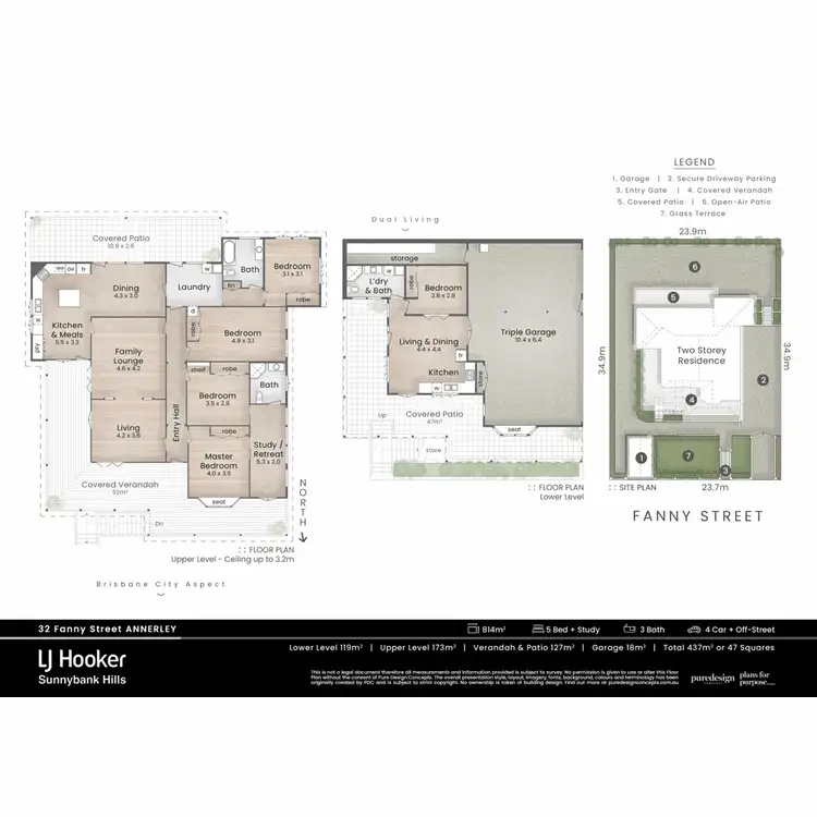 Floorplan of Homely house listing, 32 Fanny Street, Annerley QLD 4103