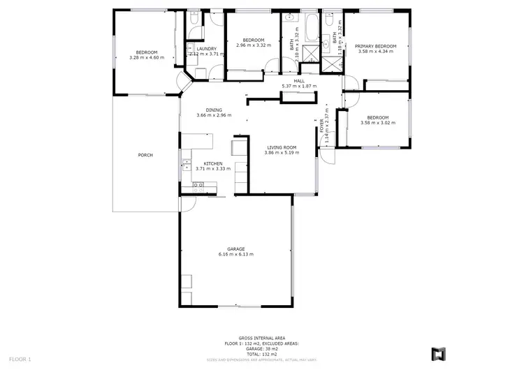 Floorplan of Homely house listing, 118 Moodies Road, Bargara QLD 4670