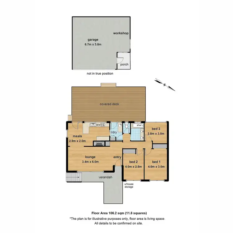 Floorplan of Homely house listing, 24 Springs Street, Cockatoo VIC 3781