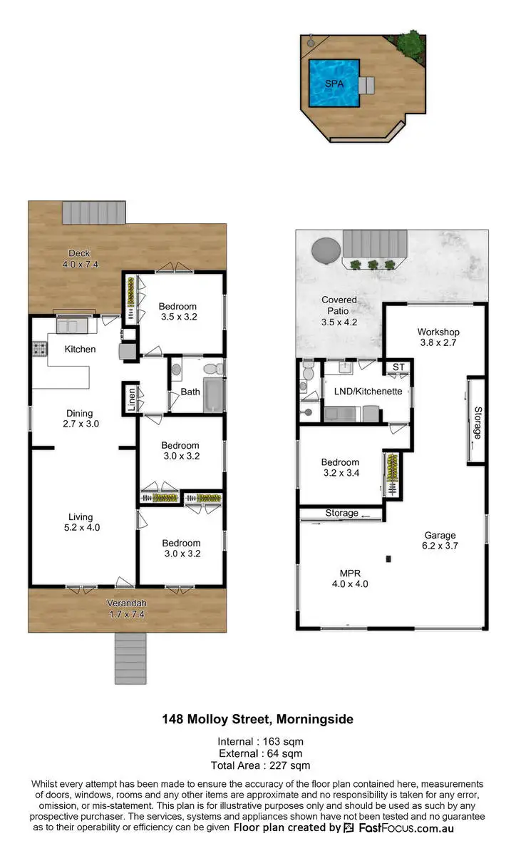 Floorplan of Homely house listing, 148 Molloy Road, Morningside QLD 4170