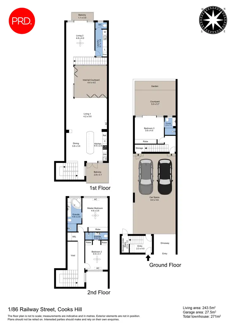 Floorplan of Homely unit listing, 1/86 Railway Street, Cooks Hill NSW 2300