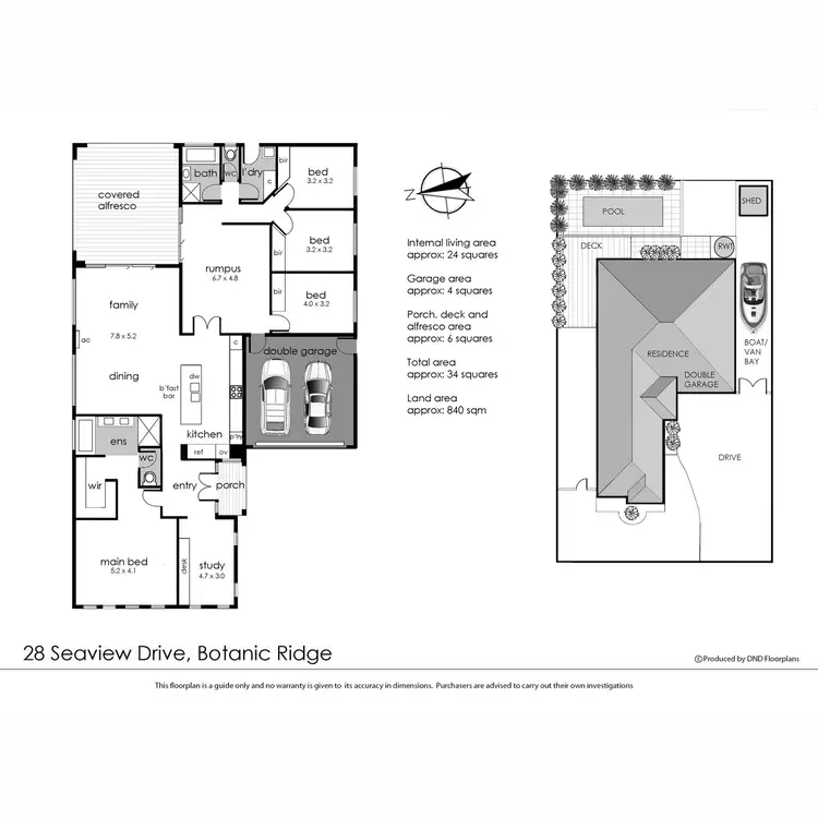 Floorplan of Homely house listing, 28 Seaview Drive, Botanic Ridge VIC 3977