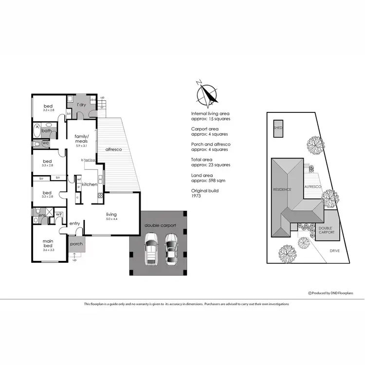 Floorplan of Homely house listing, 11 Benanee Drive, Frankston VIC 3199