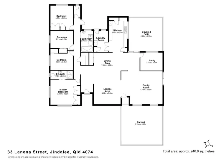 Floorplan of Homely house listing, 33 Lanena Street, Jindalee QLD 4074