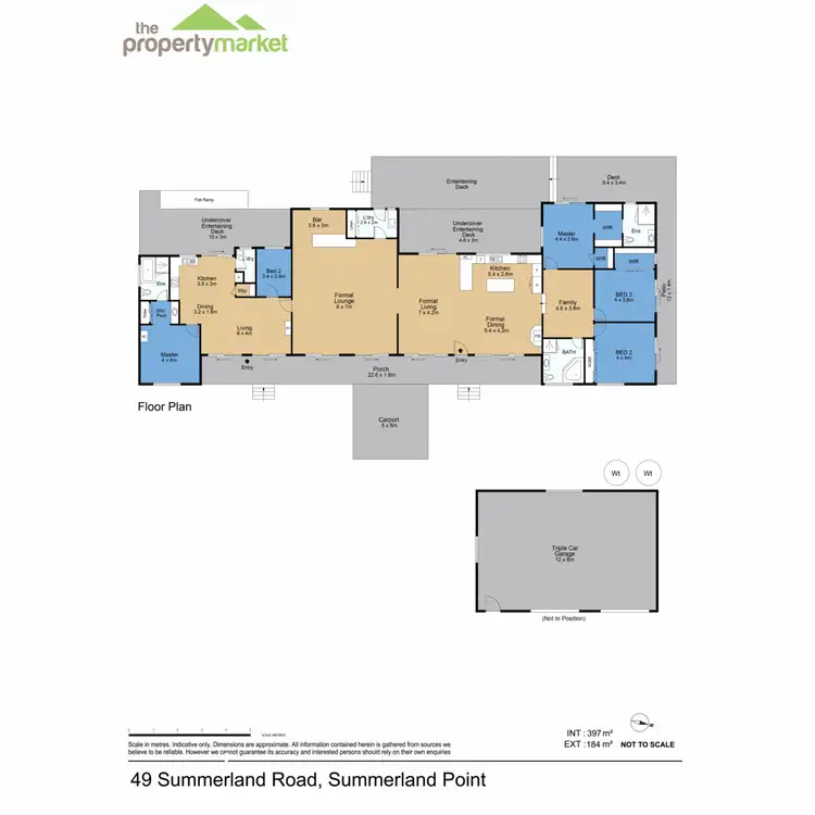 Floorplan of Homely house listing, 49 Summerland Road, Summerland Point NSW 2259