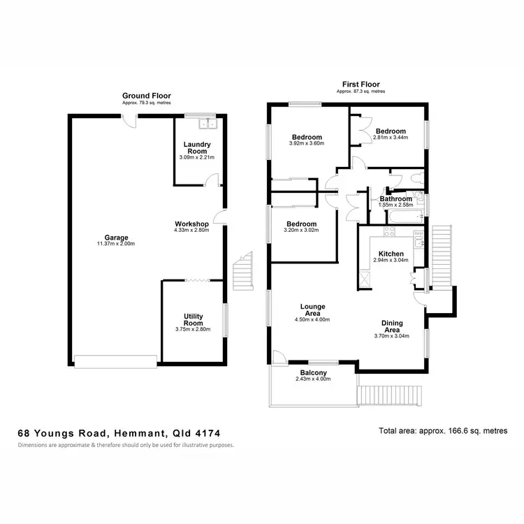 Floorplan of Homely house listing, 68 Youngs Road, Hemmant QLD 4174